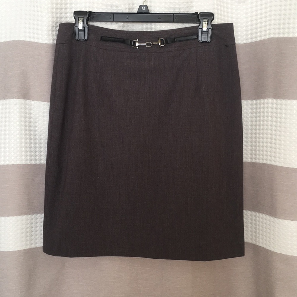 Grey Work Skirt